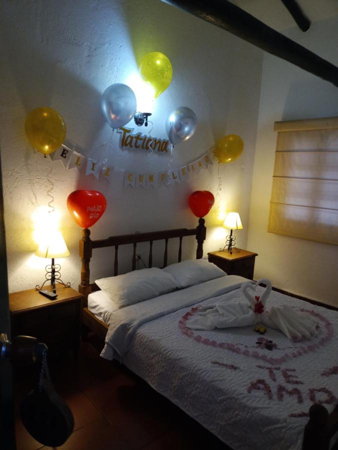 Bed and Breakfast Hospederia La Roca Plaza Principal Boyacá Esterno foto