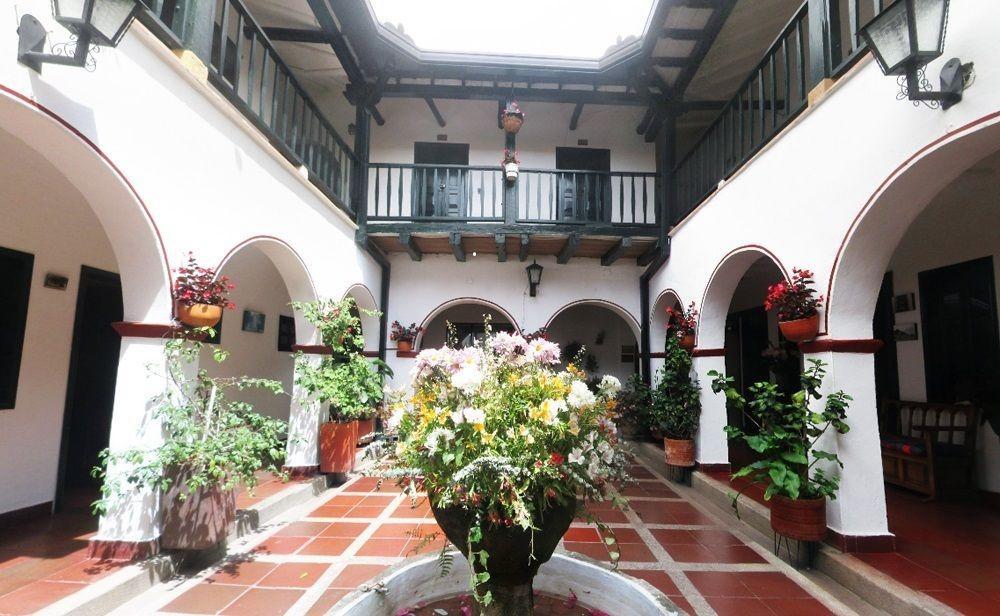 Bed and Breakfast Hospederia La Roca Plaza Principal Boyacá Esterno foto